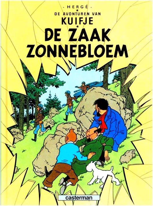 bol De Zaak Zonnebloem Hergé