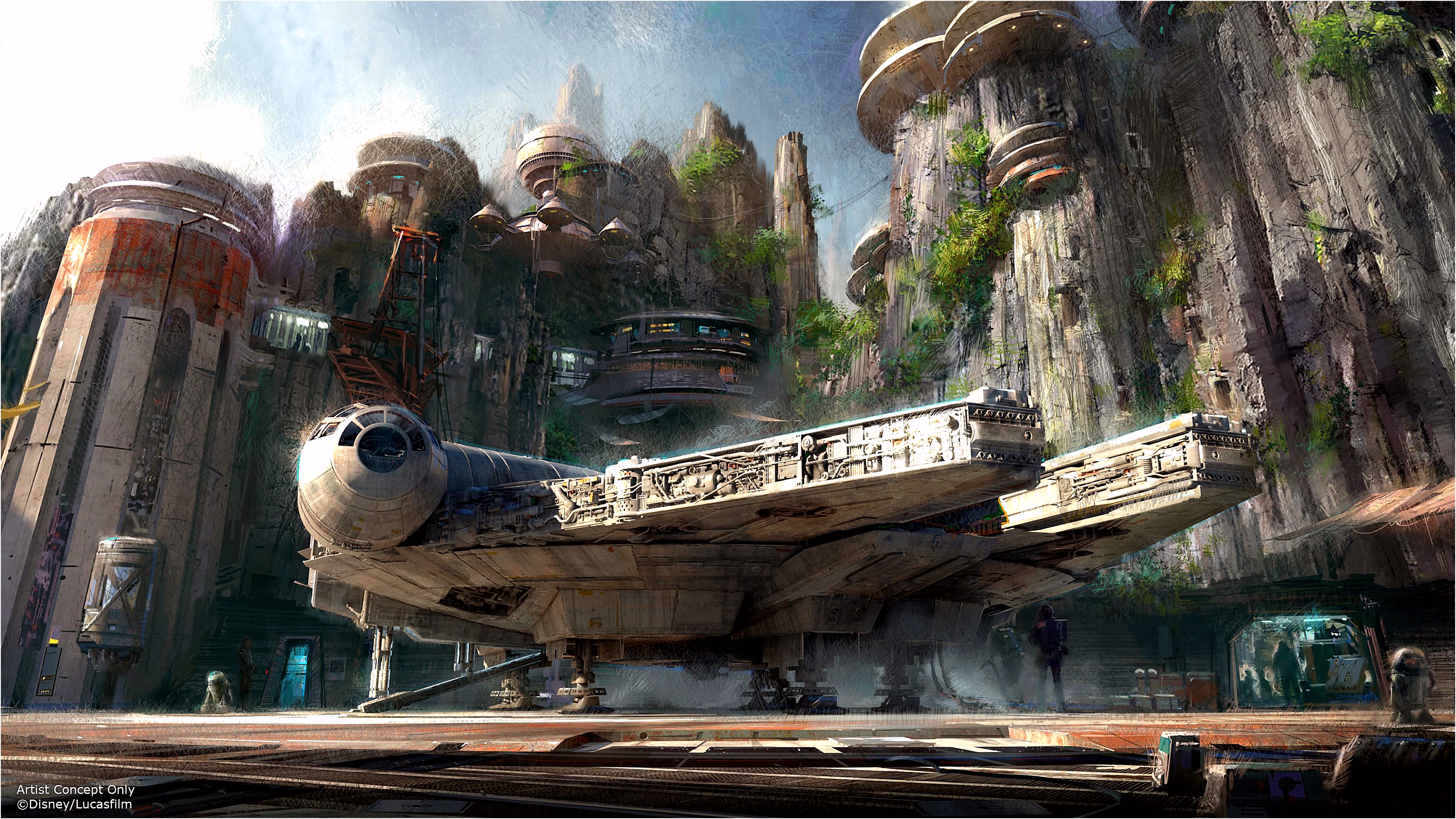 Star Wars Lands Blast f at Disneyland and Disney World