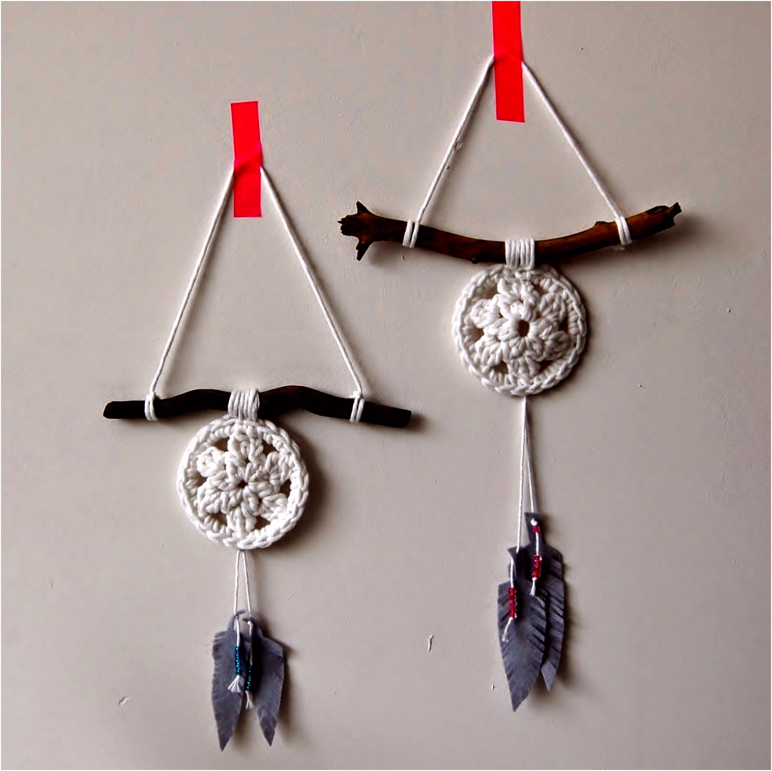 Dromenvanger haken crochet dream catcher