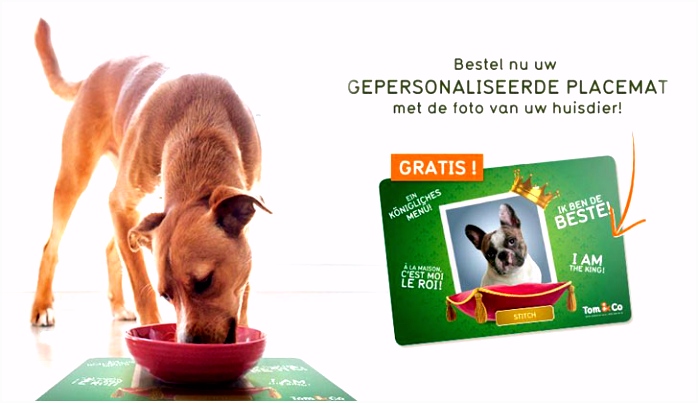 Gratis gepersonaliseerde placemat