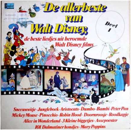 Various De Allerbeste Van Walt Disney Deel 1 Vinyl LP at Discogs