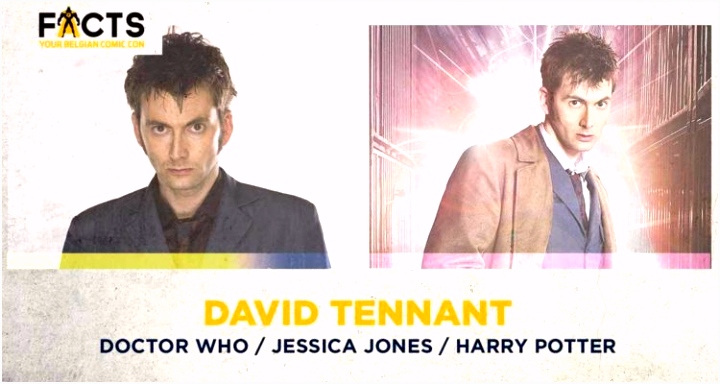 Superster David Tennant parkeert zijn TARDIS op FACTS Fall 2018 FACTS