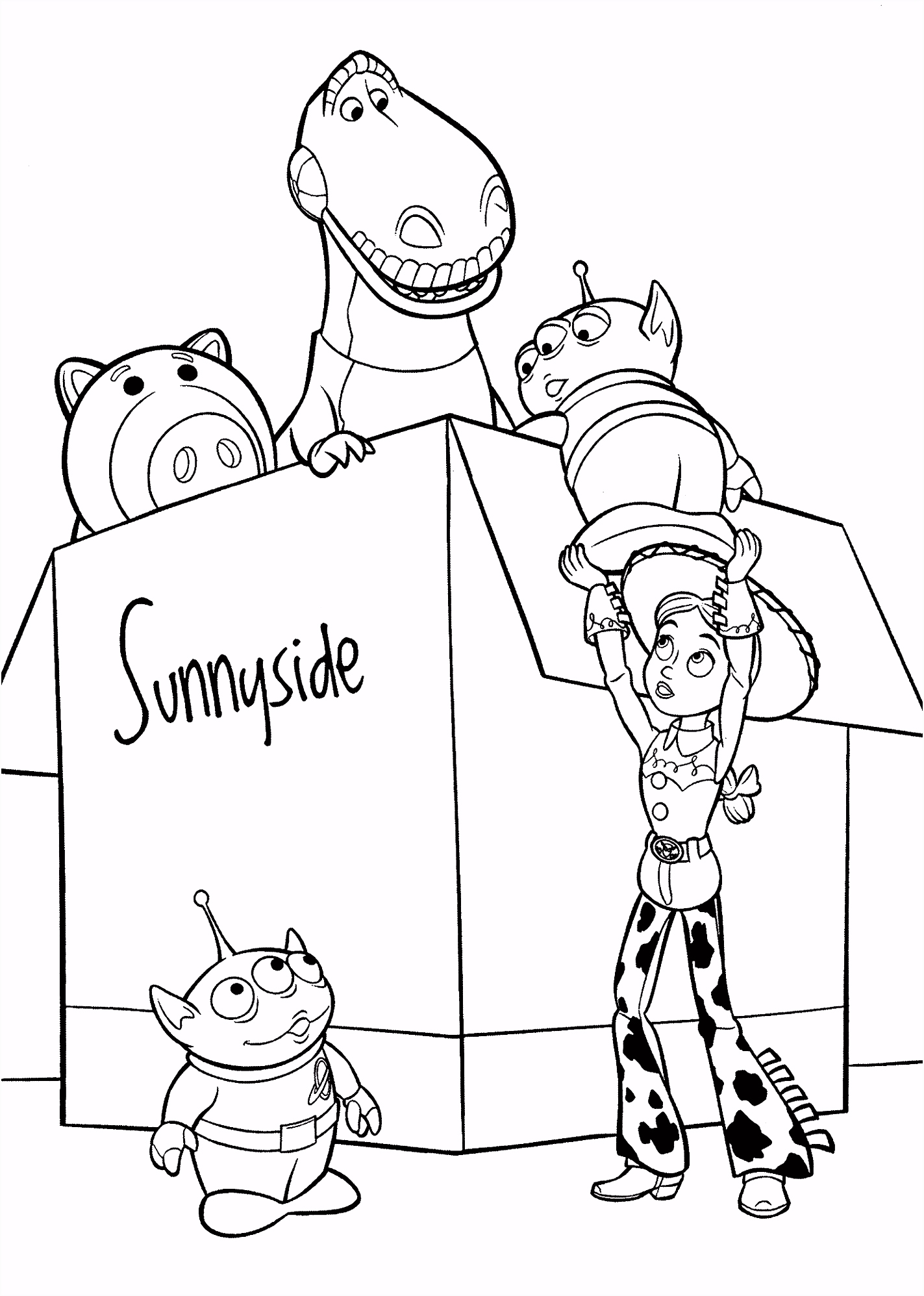 10 Toy Story Christmas Coloring Pages for Festive Holiday Fun