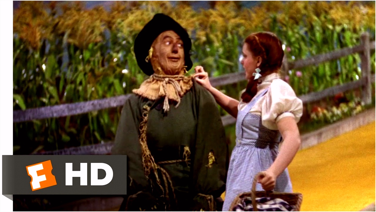 If I ly Had a Brain The Wizard of Oz 4 8 Movie CLIP 1939 HD