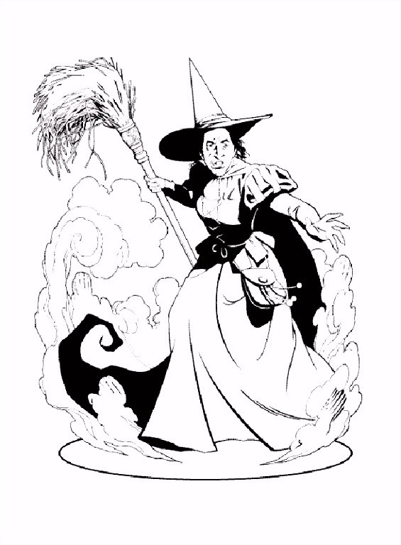 Kleurplaten Wizard Of Oz Wizard Of Oz Coloring Pages 18 Free Printable