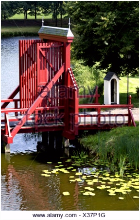 Brücke in Bourtange Stockfoto Bild Alamy