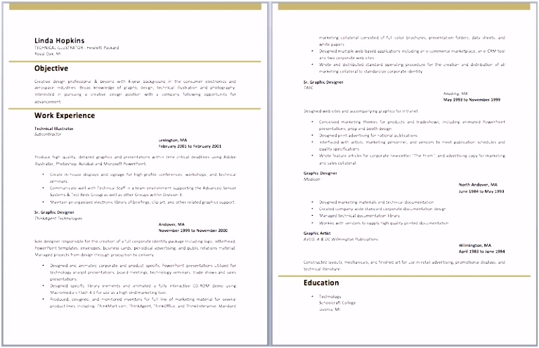 Resume Template Adobe Illustrator Resume Templates Lovely Https I