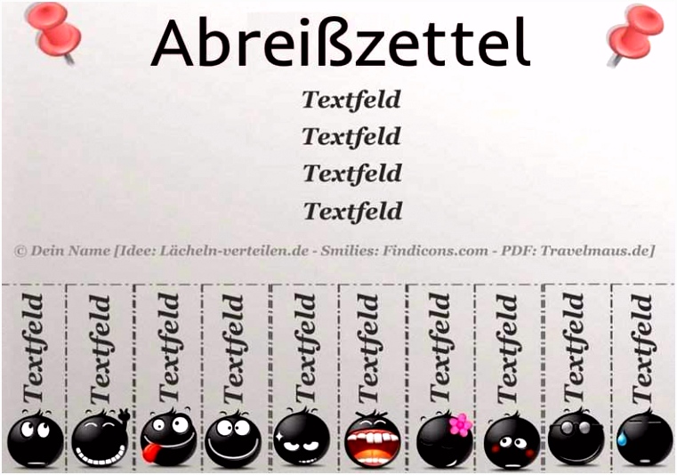 6 Abreiszettel Vorlage Pdf - SampleTemplatex1234 ...