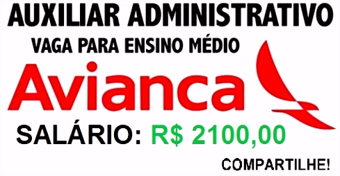 Vagas para Atendente Avianca Ensino Médio – Empregos e Cursos