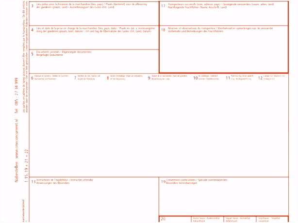 15 Frachtbrief Kurzform Vorlage Excel