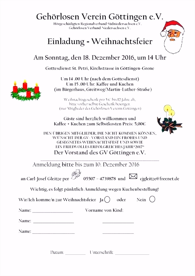 Neues Vorlage Einladung Weihnachtsfeier