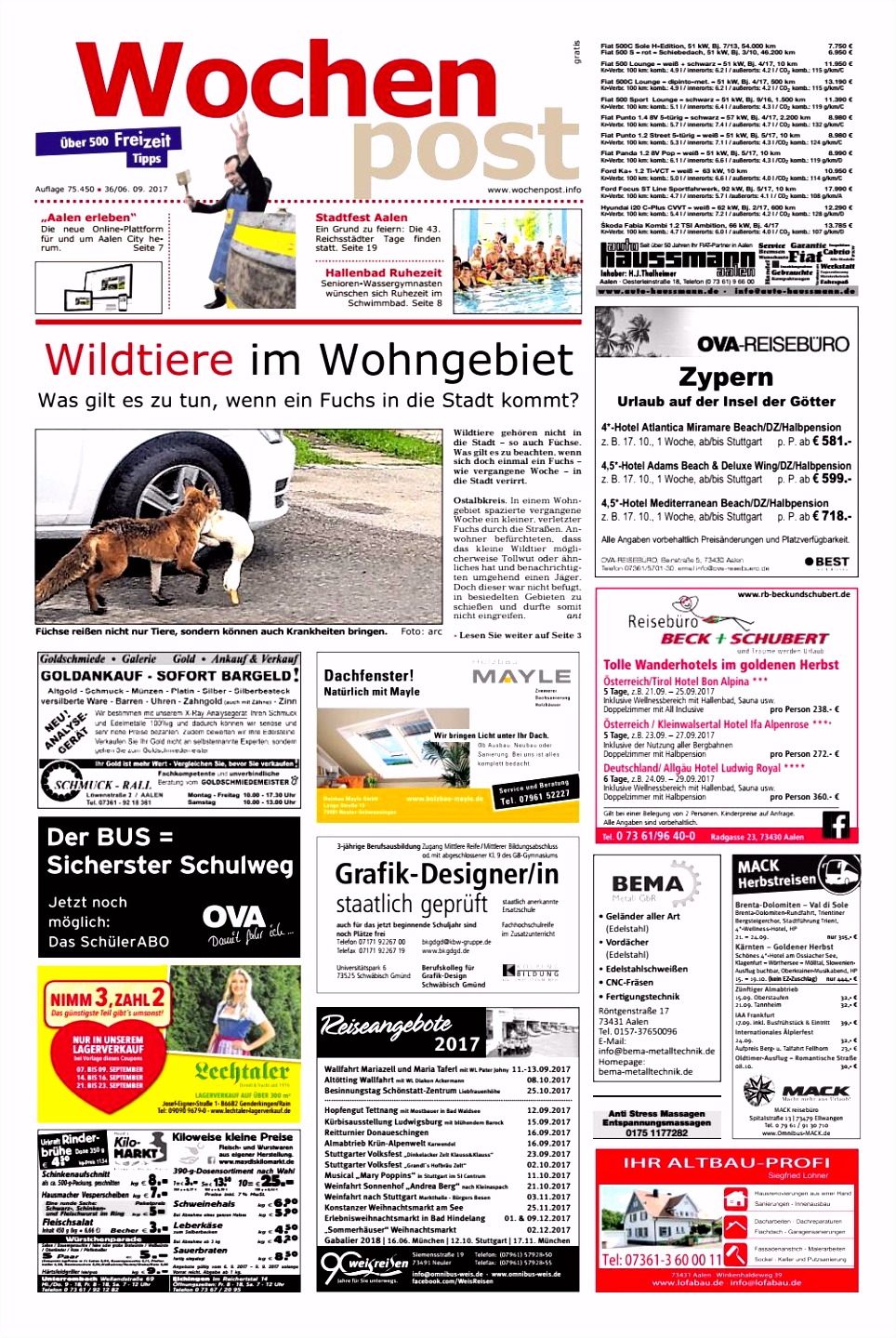 Die Wochenpost – KW 36 by SDZ Me n issuu