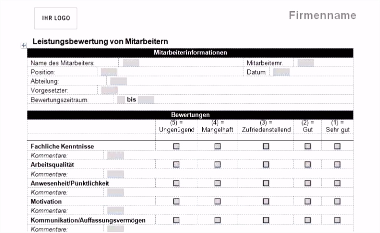 15 fragebogen word vorlage