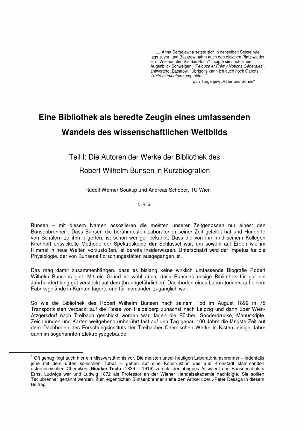 Autoren der Bunsenbibliothek Teil 1 by Auer von Welsbach Museum issuu