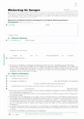 Mietvertrag Rnk Verlag Sammlungen Von Rnk Verlag Vordruck "vertrag