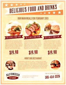 27 Best flyer menu images