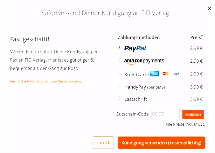 Verträge kündigen mit der Webseite aboalarm ein Erfahrungsbericht