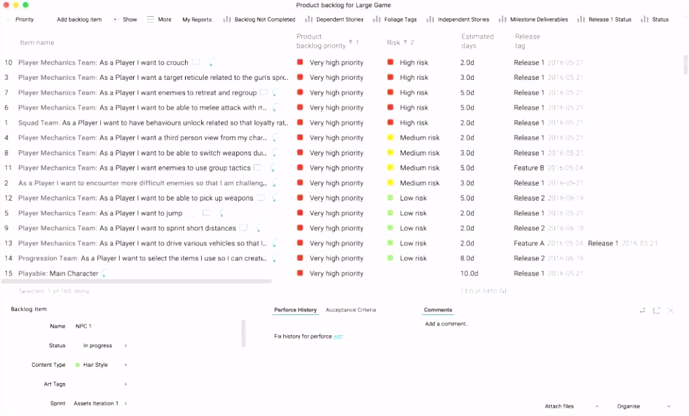 Scrum Excel Template Readleaf Document