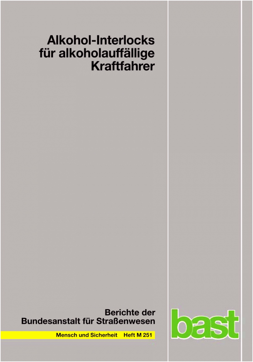 PDF Alkohol Interlocks für alkoholauffällige Kraftfahrer