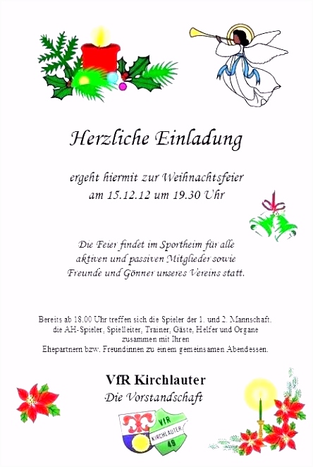 Die Fabelhaften Einladung Weihnachtsfeier Vorlage Text