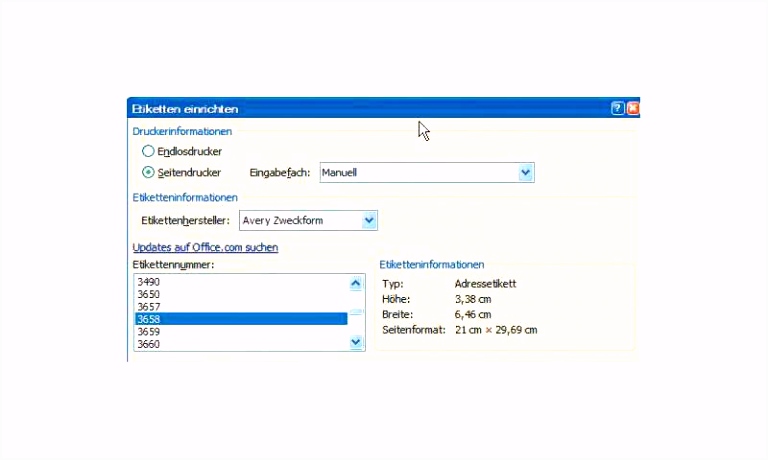 fice Tipps Etiketten mit Word 2010 erstellen PC Magazin