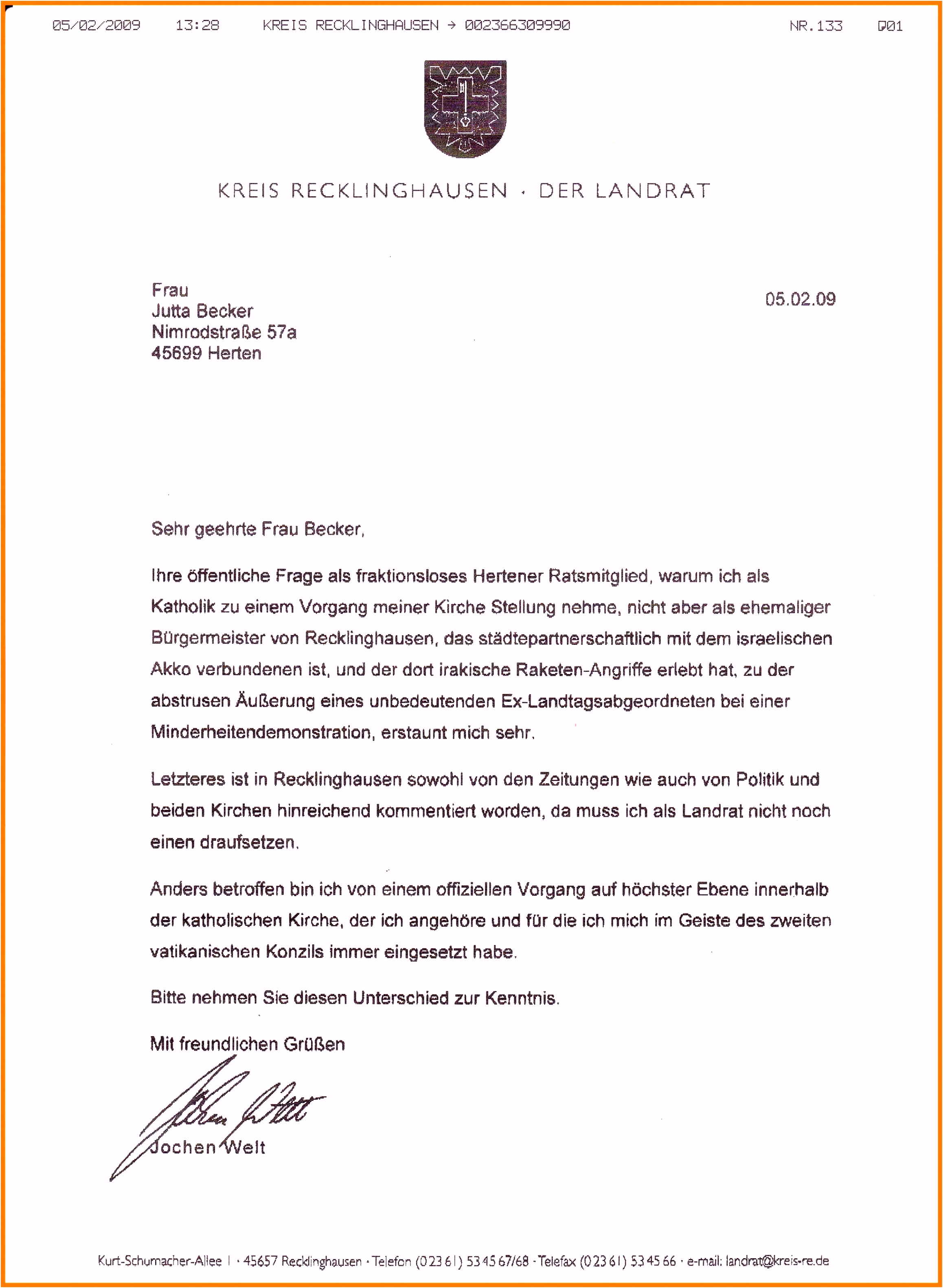 7 formeller Brief Vorlage Kabkqb