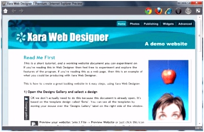 Xara Web Designer Premium 7 1 Download Free trial WebDesigner exe