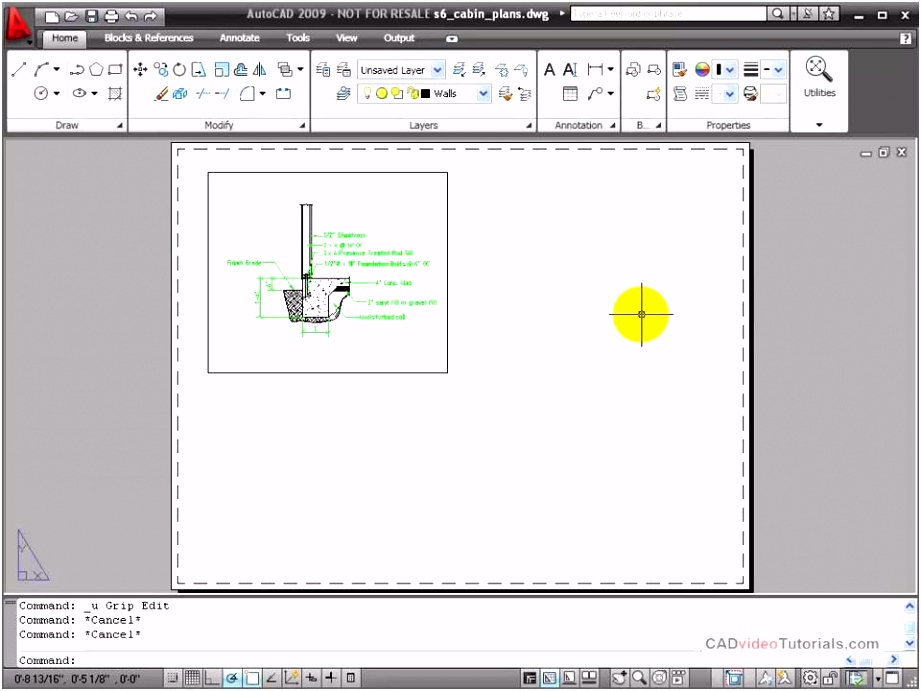 AutoCAD Tutorial Modifying a Viewport