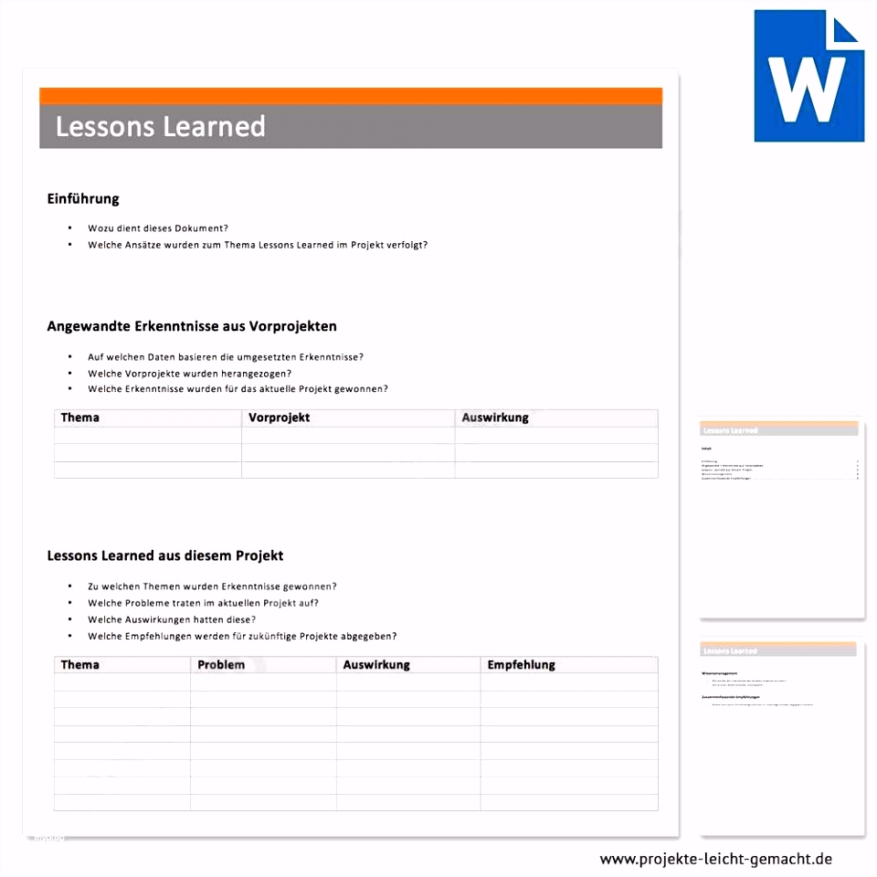 Projektstatusbericht Vorlage Ppt Süß Vorlage Lessons Learned Im