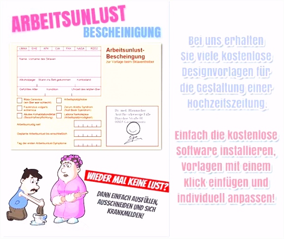 Einzigartiges Krankmeldung Vorlage Pdf