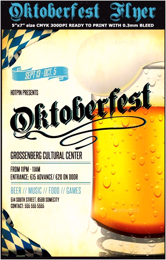 9 Oktoberfest Flyer Vorlage Kostenlos ...