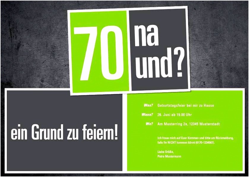 70 Geburtstag Einladung Einladungskarten Vorlagen Geburtstag