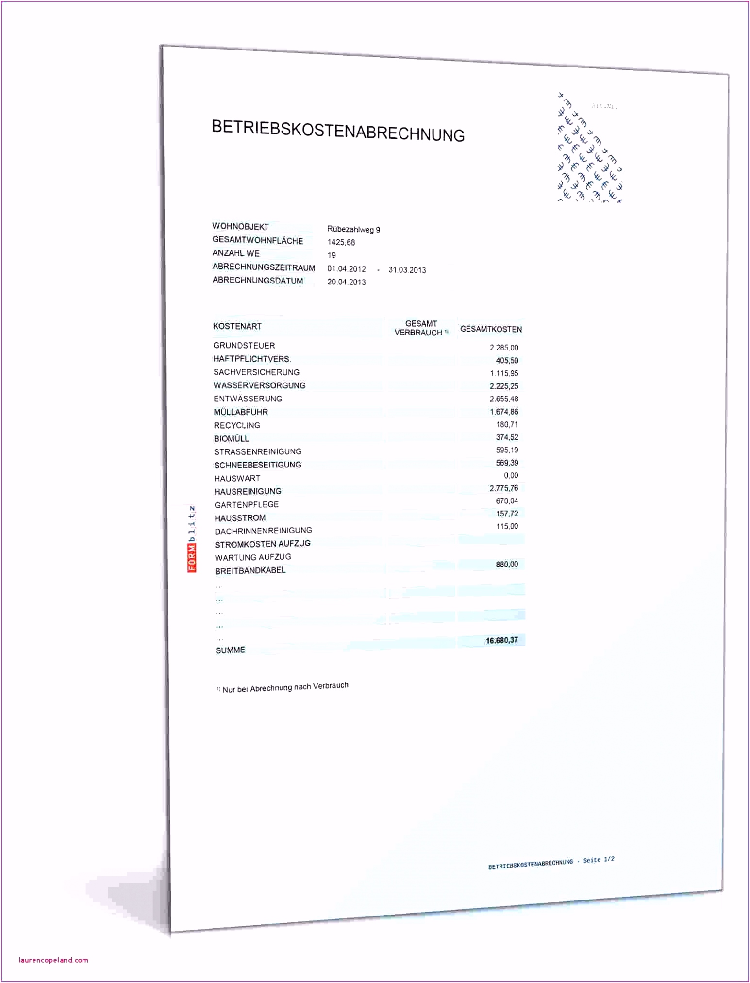 Vorlage heizkostenabrechnung excel toll benzinverbrauch excel