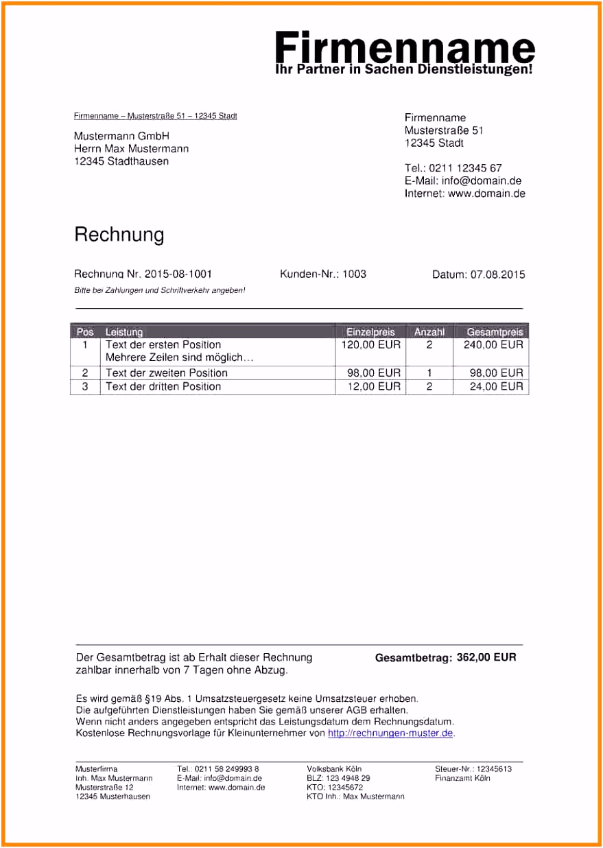 Fahrtkostenabrechnung Muster Vorlagen