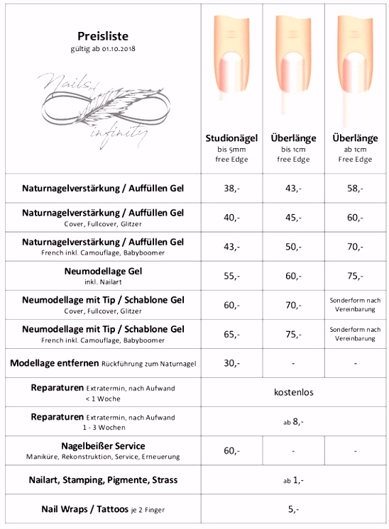 Preise nails of infinity Marina Kreutner